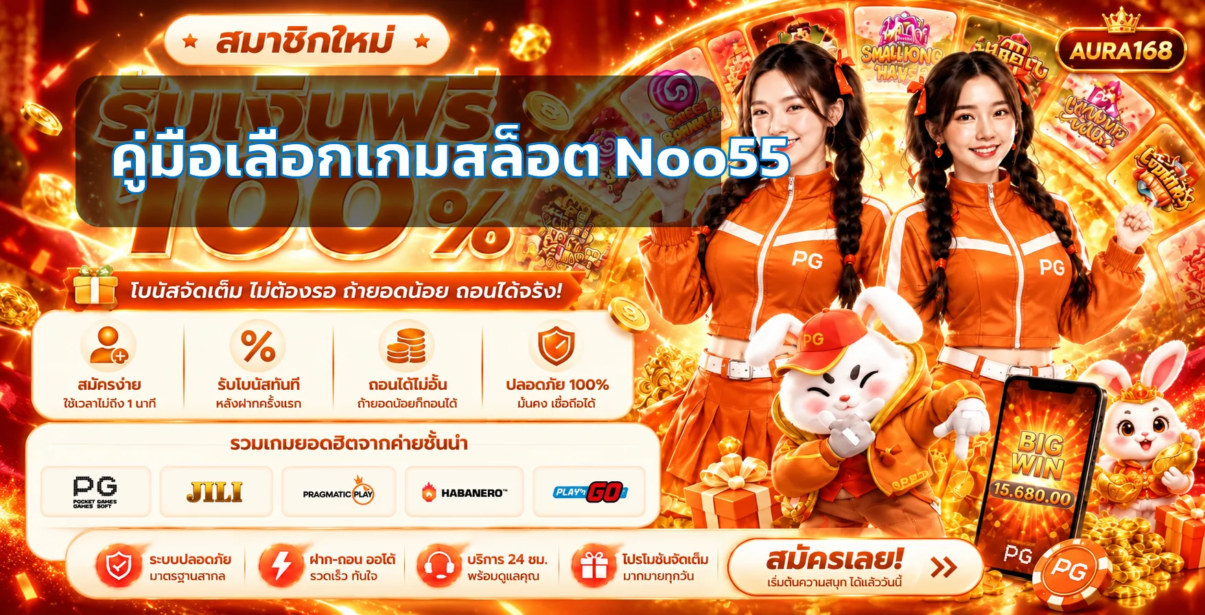 Noo55 วิธีเลือกเกมสล็อตให้เหมาะกับงบ