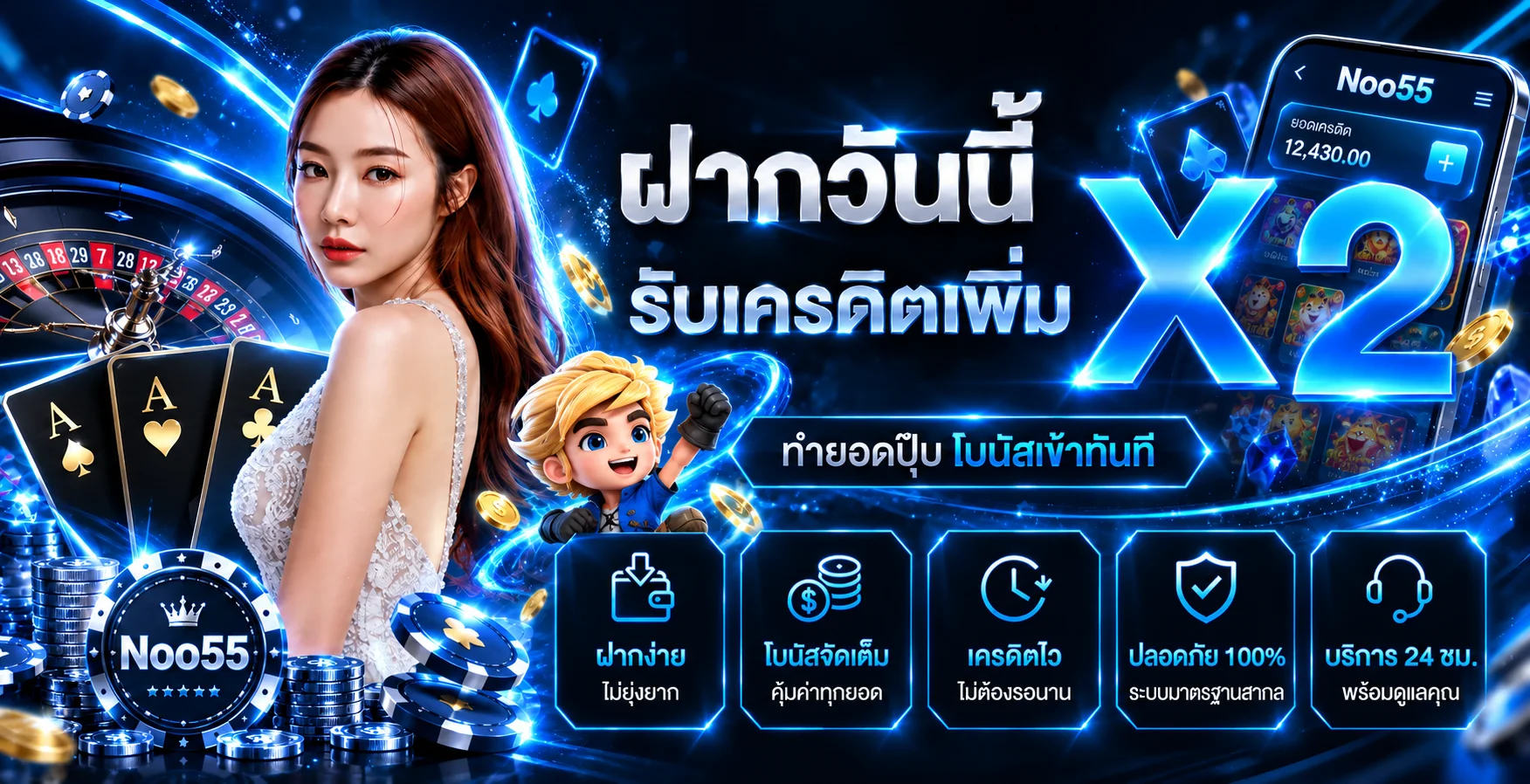 Noo55 บนมือถือและการเข้าใช้งานอย่างปลอดภัย